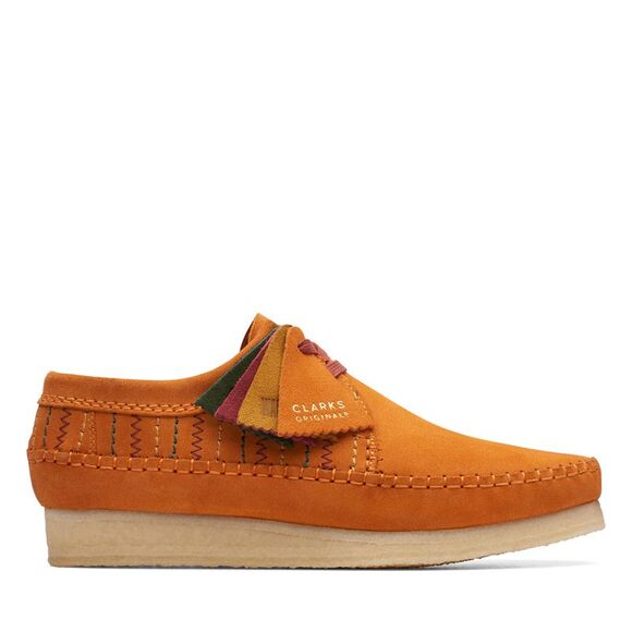 Clarks Other - Clarks Mens Weaver Orange Shoes (NWT)